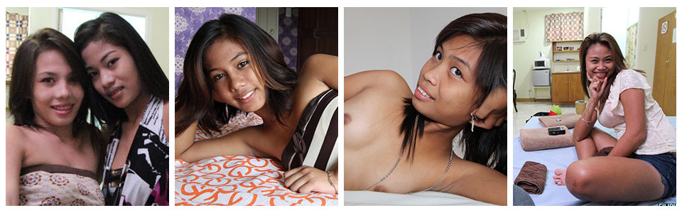 4 hot horny filipina sluts